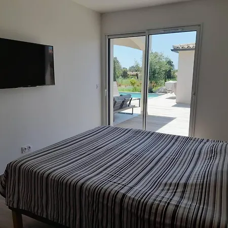 Spacieuse A Zonza Avec Piscine Privee Conca